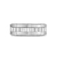 Men Ring - 8mm Link Style Engravable Steel Spinner Band Ring