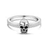 Men Ring - Stainless Steel Skull Head Band Ring