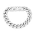 Mens Steel Bracelets - 14mm Chunky Steel Cuban Link Chain Bracelet
