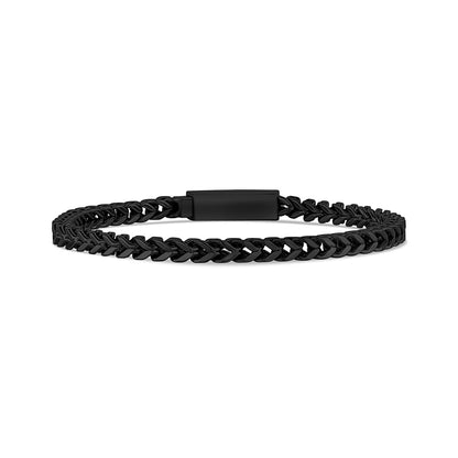 Men’s bracelet collection highlighting quality craft in steel, leather, and gemstone materials