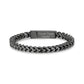 Minimalist design 6mm Franco link bracelet in stainless steel, ideal for layering with other accessories