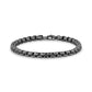 6mm Round Box Designed Link Bracelet - Mens Steel Bracelets - The Steel Shop