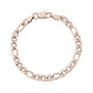 7mm Figaro Link Bracelet - Mens Steel Bracelets - The Steel Shop