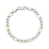 7mm Figaro Link Bracelet - Mens Steel Bracelets - The Steel Shop