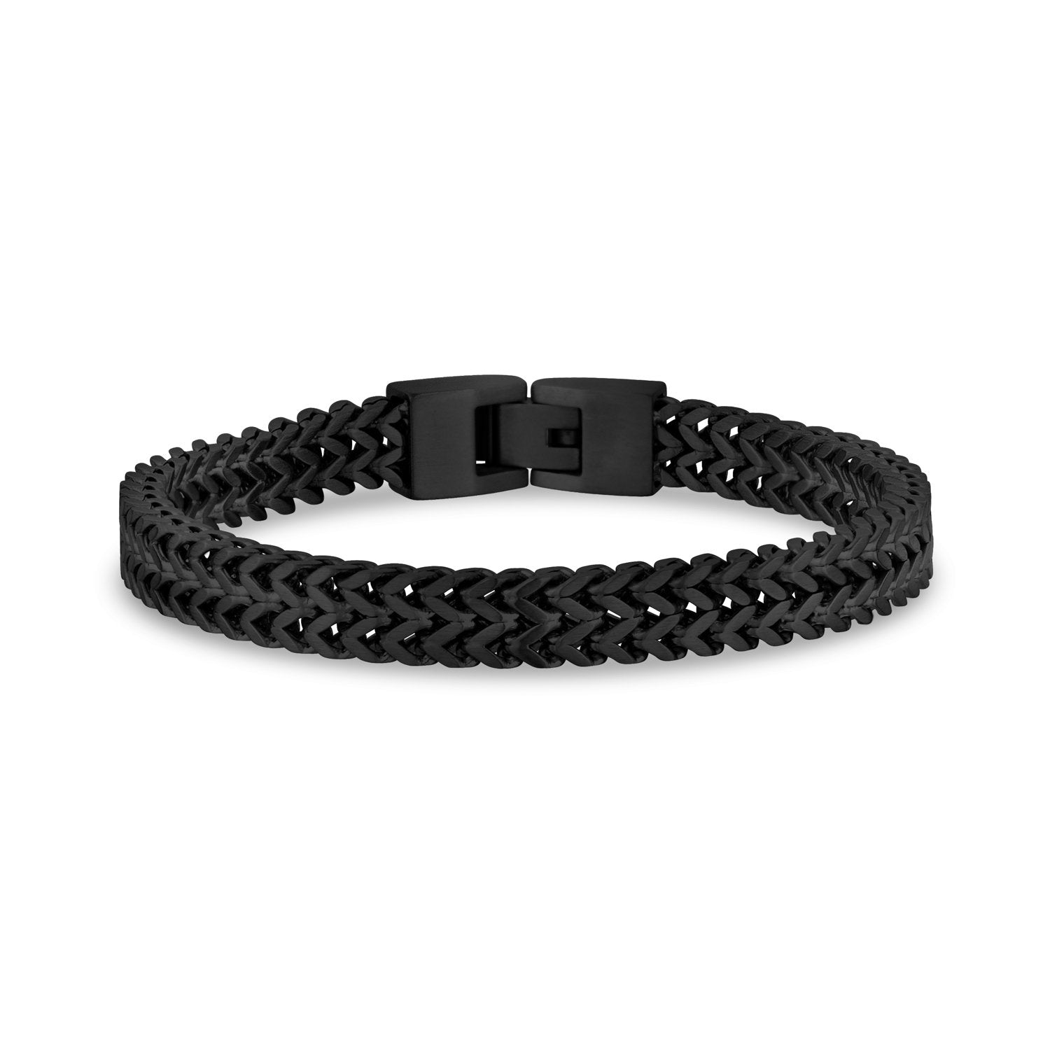 Double Franco Link Matte Bracelet - Mens Steel Bracelets - The Steel Shop