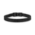 Double Franco Link Matte Bracelet - Mens Steel Bracelets - The Steel Shop