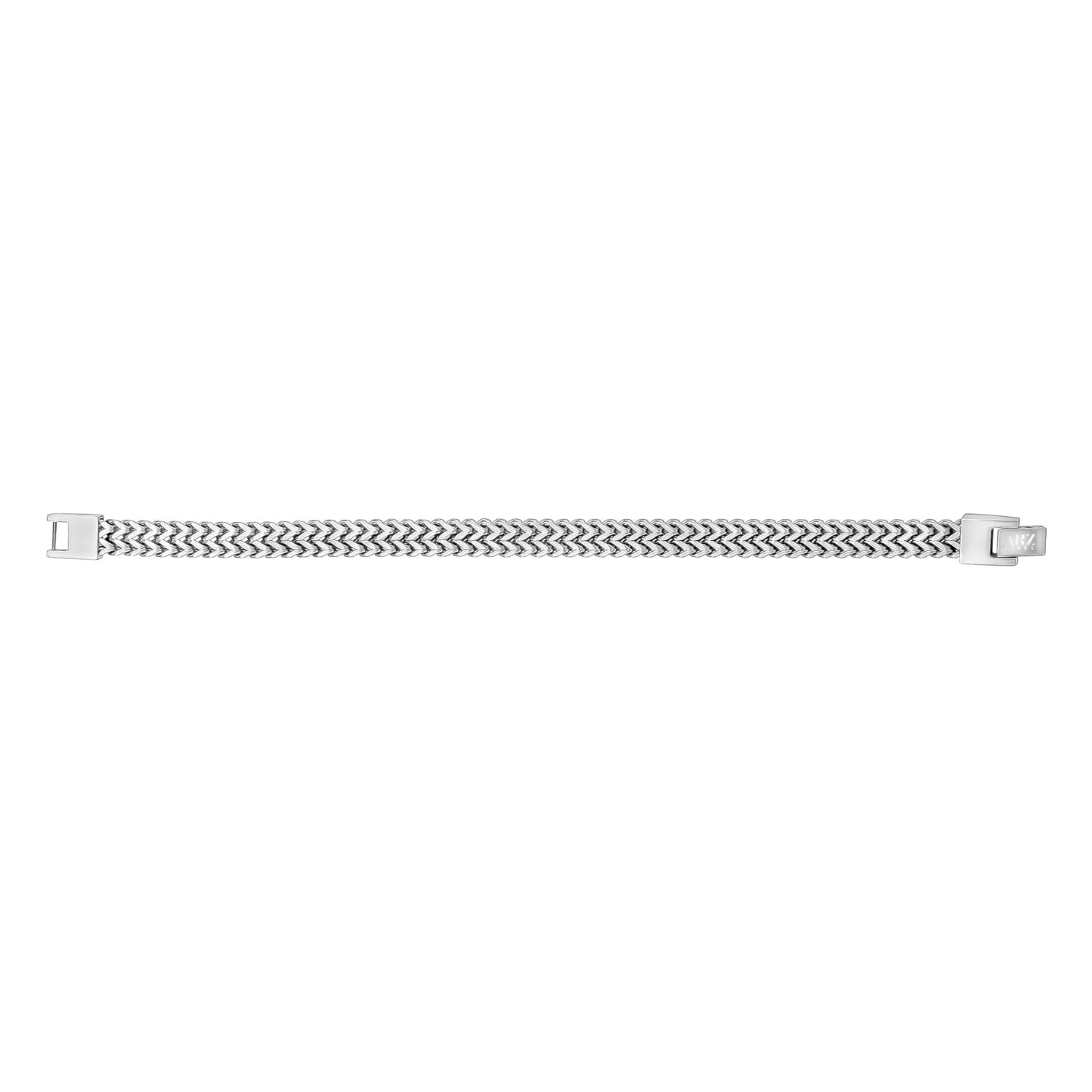 Double Franco Link Matte Bracelet - Mens Steel Bracelets - The Steel Shop
