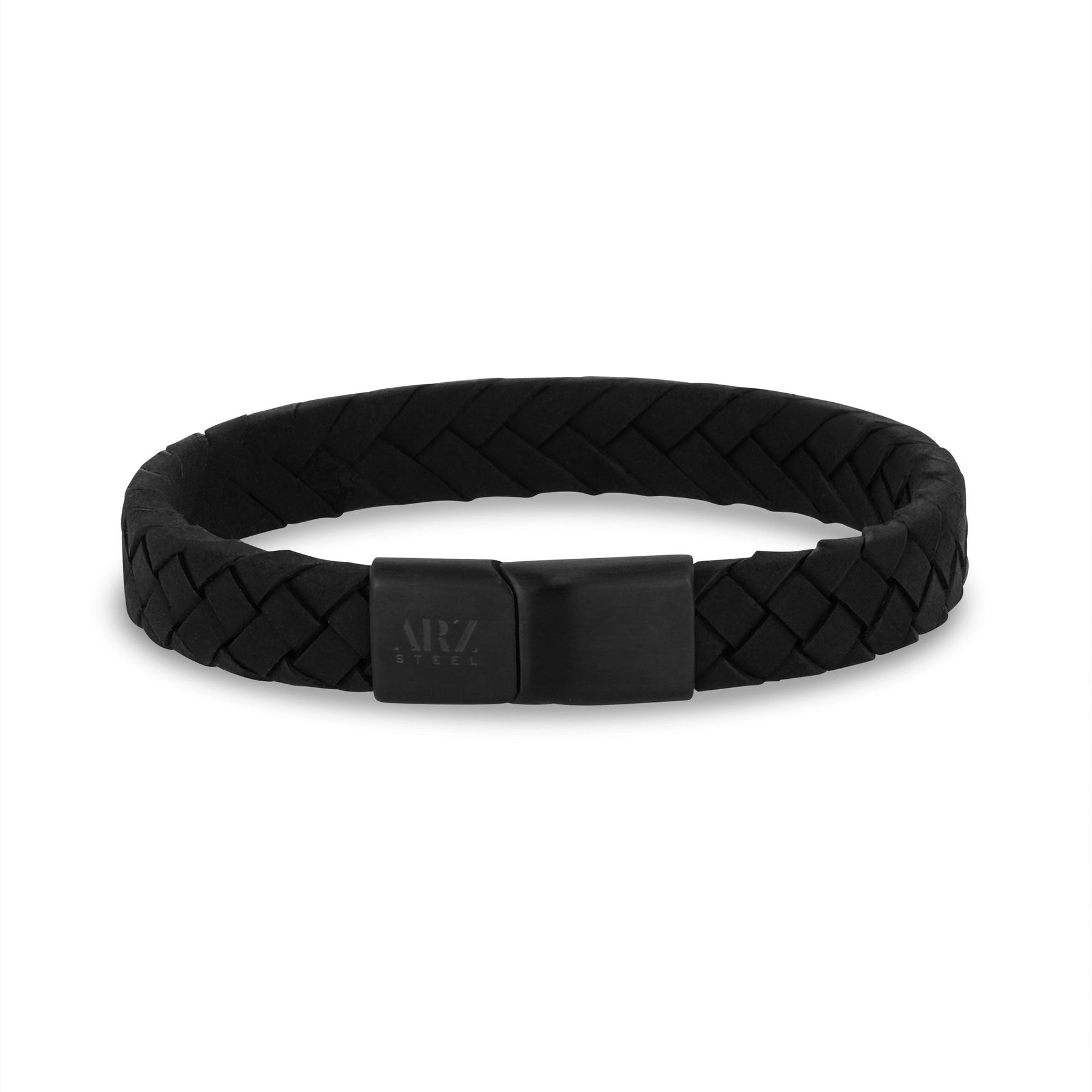 Bracelet Louis Vuitton men's black leather