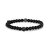 6mm Skull Head Stretch Bead Bracelet - Unisex Bead Bracelet - The Steel Shop