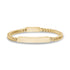Unisex Steel Bracelet - 4mm Gold Franco Link Engravable ID Bracelet