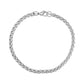 Unisex Steel Bracelet - 4mm Steel Wheat Chain Bracelet