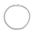 Unisex Steel Bracelet - 4mm Steel Wheat Chain Bracelet
