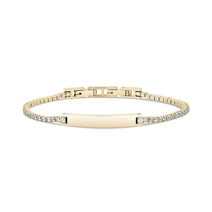 Tennis ID Bracelet - Women Bracelet - The Steel Shop