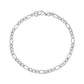 Women Bracelet - 3.5mm Steel Figaro Link Dainty Bracelet