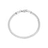 Women Bracelet - 4mm Herringbone Silver Bracelet