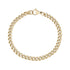 Women Bracelet - 5mm Gold Stainless Steel Cuban Link Dainty Bracelet
