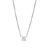 Women Pendant - 5mm Cubic Zircon Stainless Steel Pendant