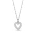Cubic Zircon Heart Pendant - Women Pendant - The Steel Shop