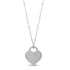 Women Pendant - Engravable Steel Heart Pendant