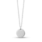 Women Pendant - Engravable Stainless Steel Round Disc Pendant