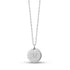 Women Pendant - Engravable Steel Round Disc Pendant