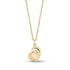 Women Pendant - Engravable Gold Steel Heart Cremation Pendant For Ashes
