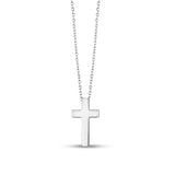 Women Pendant - Minimal Stainless Steel Cross Pendant