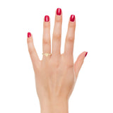 Women Ring - Minimal Engravable Heart Ring