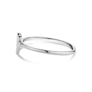 Women Ring - Minimal Engravable Heart Ring