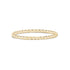Women Ring - Minimal Gold Steel Stackable Twisted Band