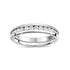 Women Ring - Stainless Steel Channel Setting Eternity Ring