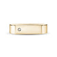 Rectangle Signet Ring - Women Ring - The Steel Shop