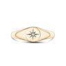 North Star Signet Ring - Women Ring - The Steel Shop