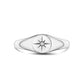 North Star Signet Ring - Women Ring - The Steel Shop