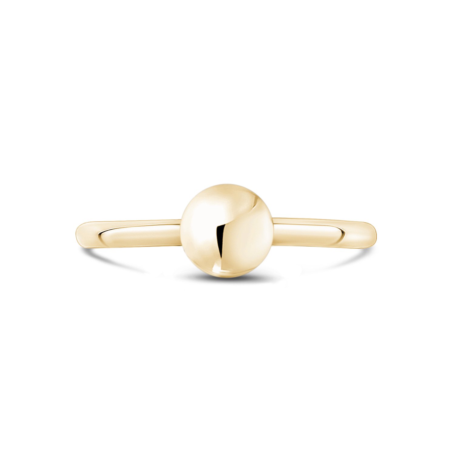 Round Ball Stackable Ring - Women Ring - The Steel Shop