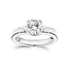 Round Solitaire Engagement Ring - Women Ring - The Steel Shop