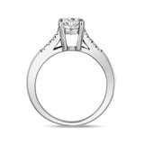 Women Ring - Stainless Steel Round Solitaire Ring