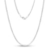 Women's Necklaces - 4mm Stainless Steel Herringbone Chain Necklace