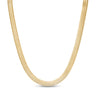Women's Necklaces - 6mm Gold Herringbone Chain